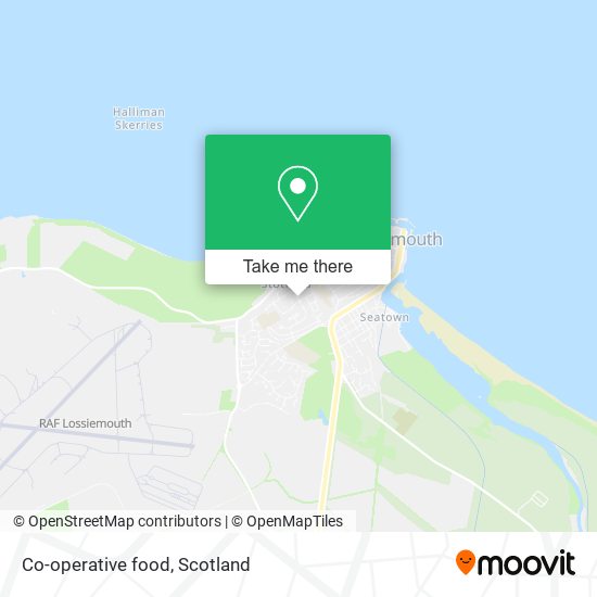 Co-operative food map
