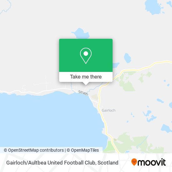 Gairloch / Aultbea United Football Club map