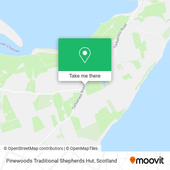 Pinewoods Traditional Shepherds Hut map