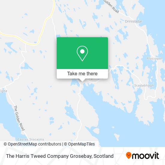 The Harris Tweed Company Grosebay map