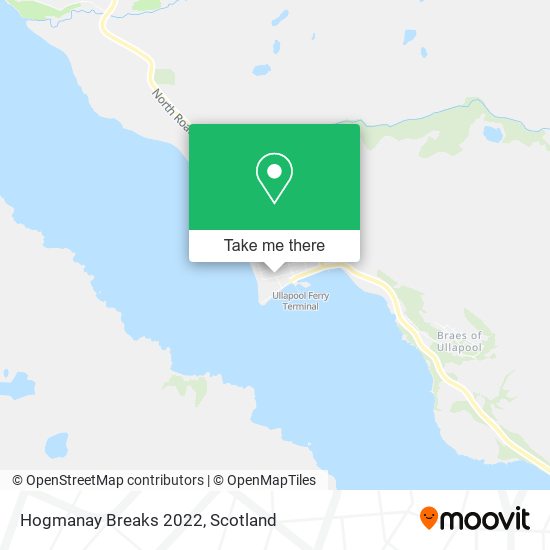 Hogmanay Breaks 2022 map