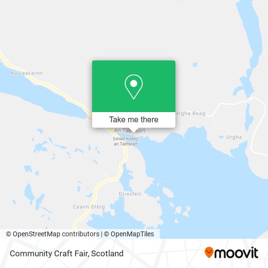 Community Craft Fair map