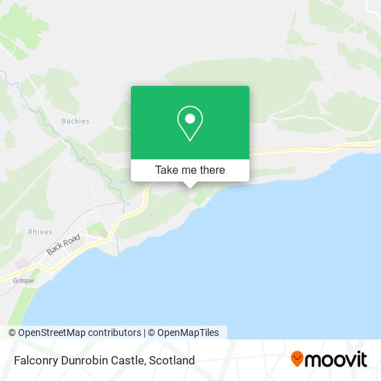Falconry Dunrobin Castle map