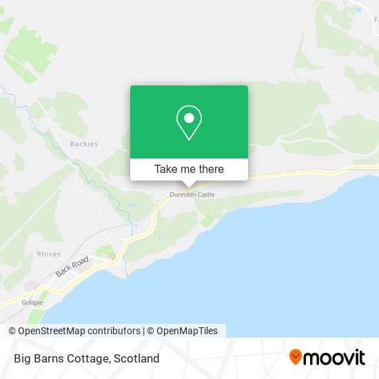 Big Barns Cottage map
