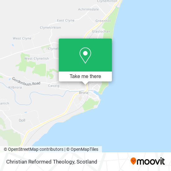 Christian Reformed Theology map