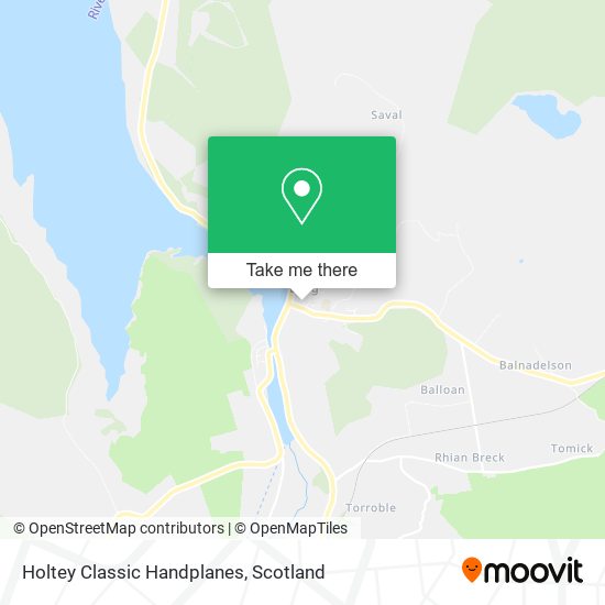 Holtey Classic Handplanes map