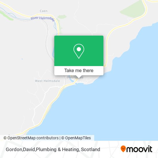 Gordon,David,Plumbing & Heating map