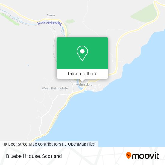 Bluebell House map