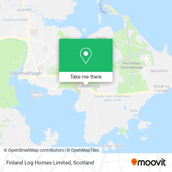 Finland Log Homes Limited map