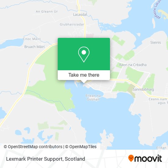 Lexmark Printer Support map