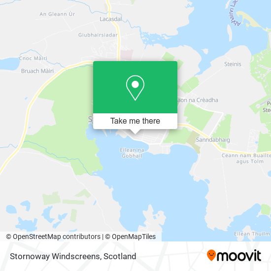 Stornoway Windscreens map