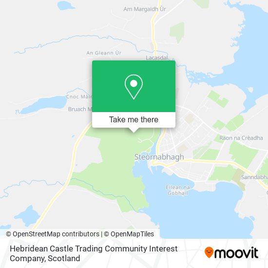 Hebridean Castle Trading Community Interest Company map