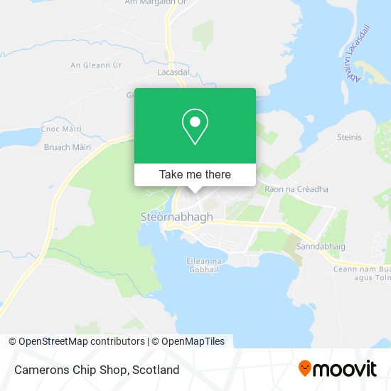 Camerons Chip Shop map