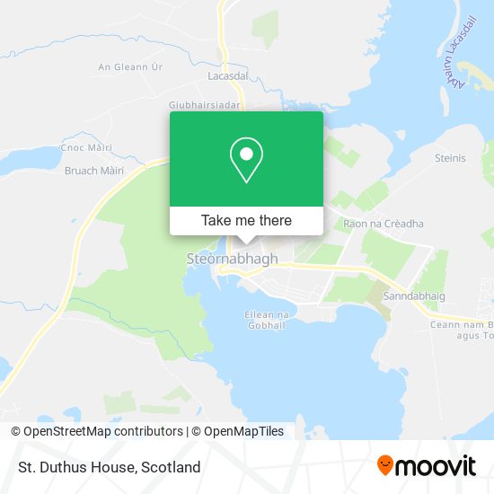 St. Duthus House map