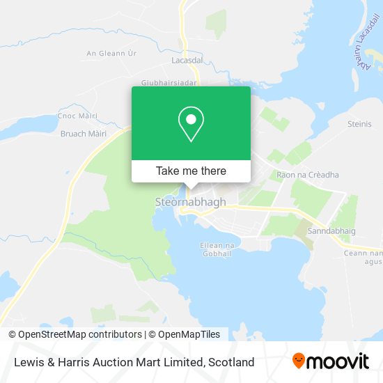 Lewis & Harris Auction Mart Limited map