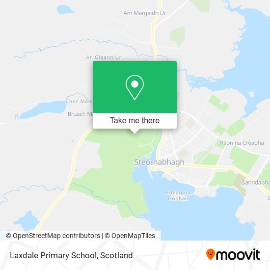 Laxdale Primary School map