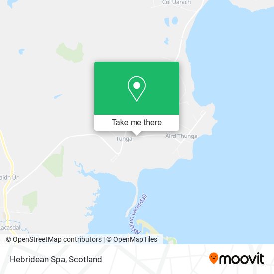 Hebridean Spa map