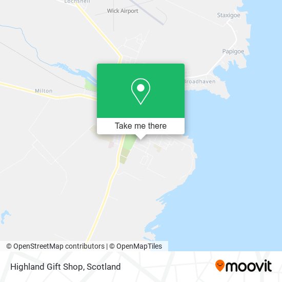 Highland Gift Shop map