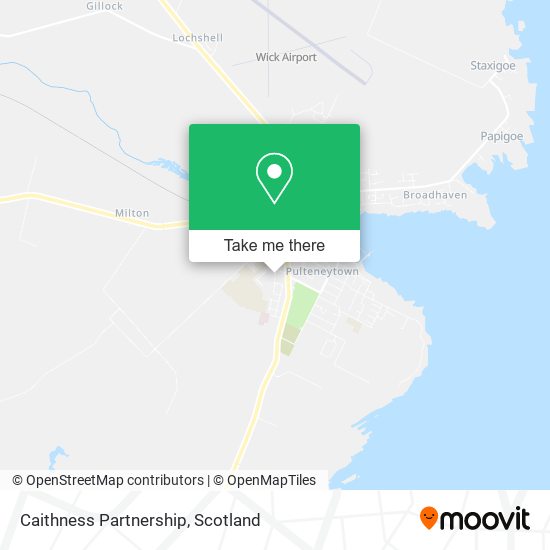 Caithness Partnership map