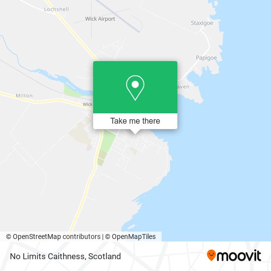 No Limits Caithness map