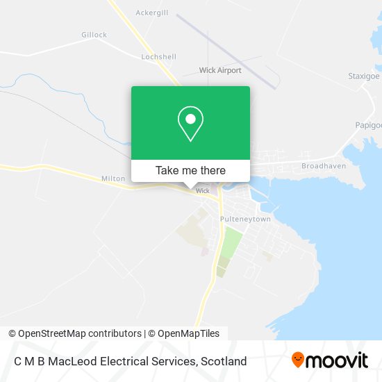 C M B MacLeod Electrical Services map