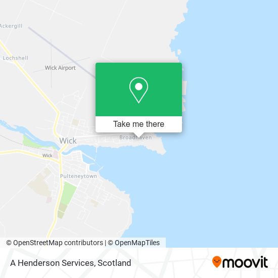 A Henderson Services map