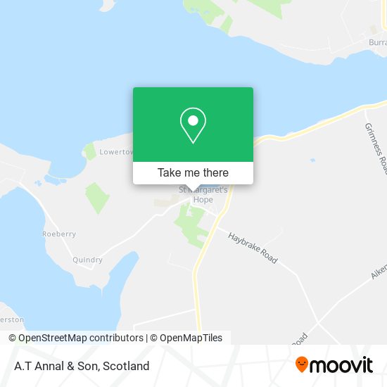 A.T Annal & Son map