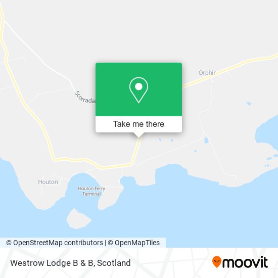 Westrow Lodge B & B map