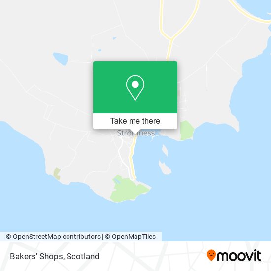 Bakers' Shops map