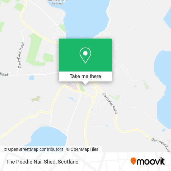 The Peedie Nail Shed map