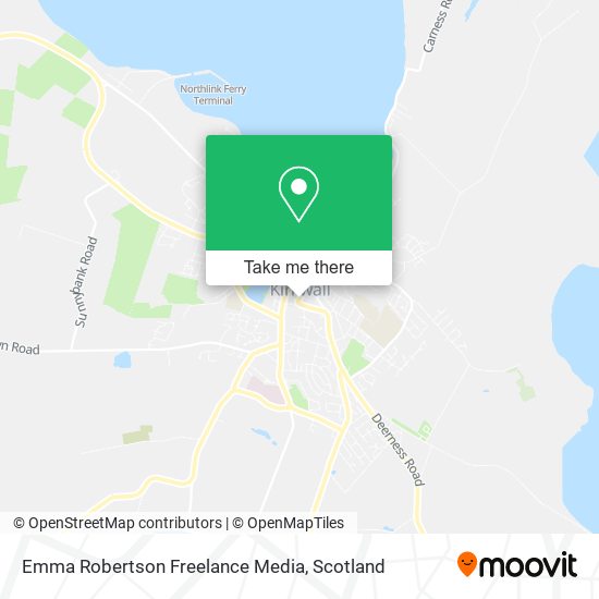 Emma Robertson Freelance Media map