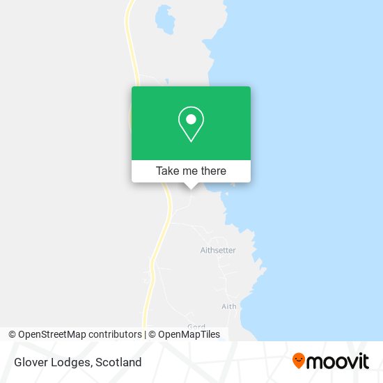 Glover Lodges map