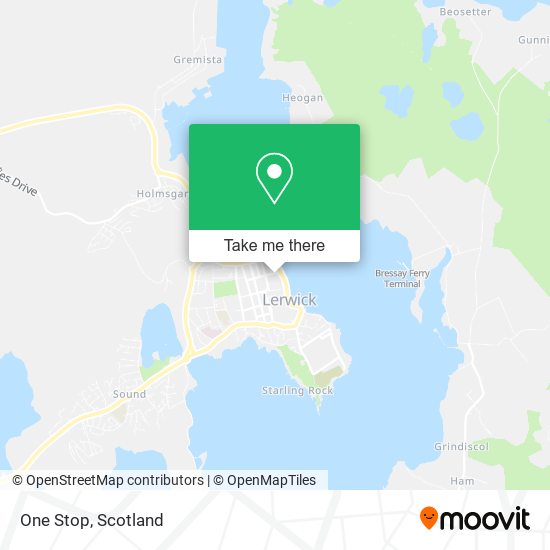 One Stop map
