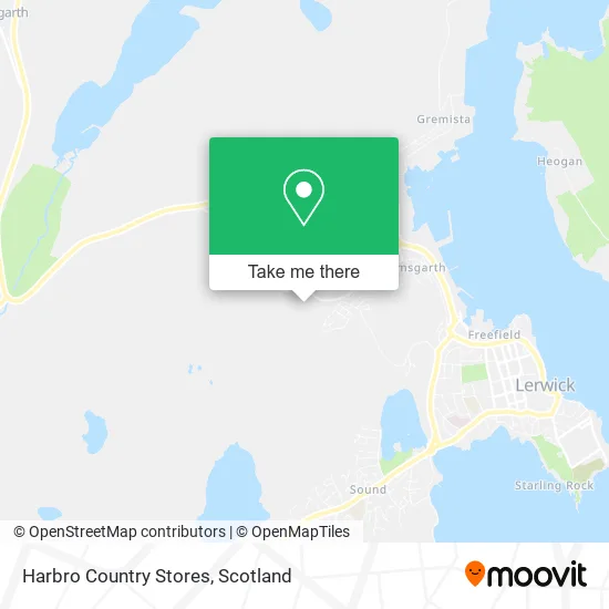 Harbro Country Stores map