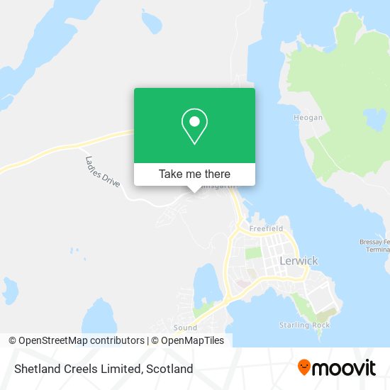 Shetland Creels Limited map