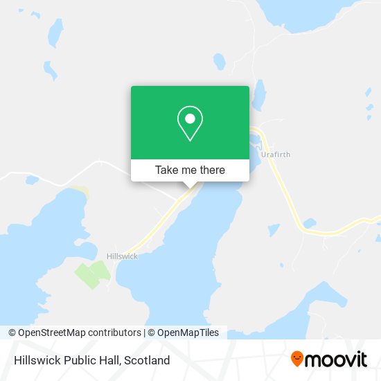 Hillswick Public Hall map