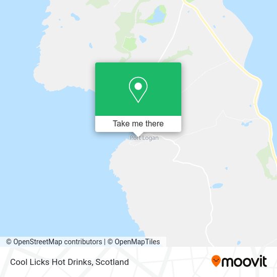 Cool Licks Hot Drinks map