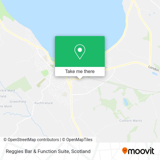 Reggies Bar & Function Suite map