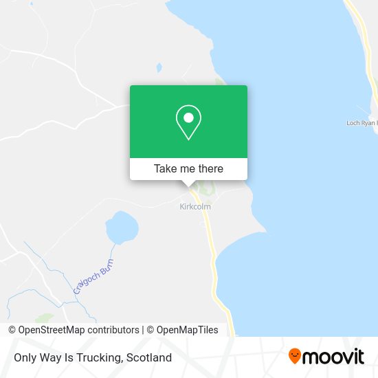 Only Way Is Trucking map