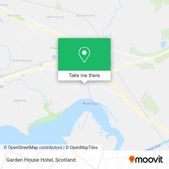 Garden House Hotel map