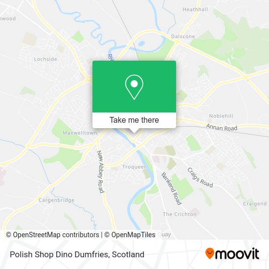 Polish Shop Dino Dumfries map