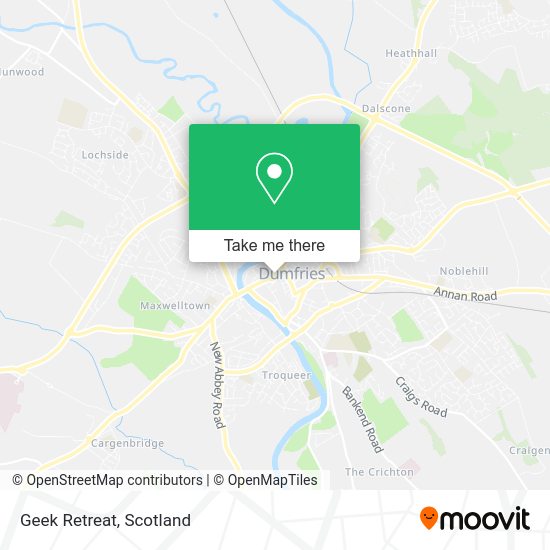 Geek Retreat map