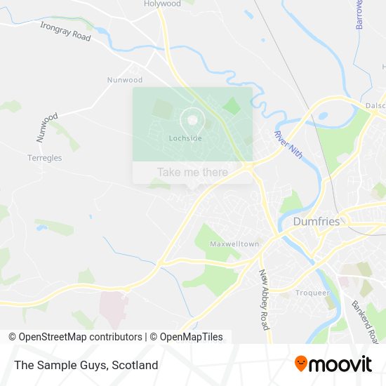 The Sample Guys map