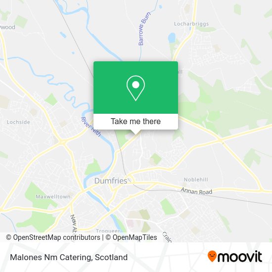 Malones Nm Catering map