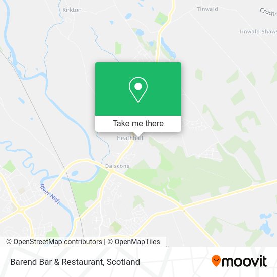 Barend Bar & Restaurant map
