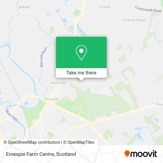 Ernespie Farm Centre map