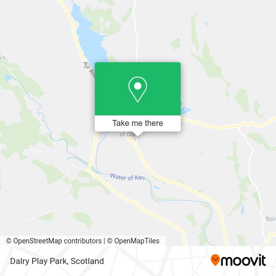 Dalry Play Park map
