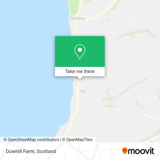 Dowhill Farm map