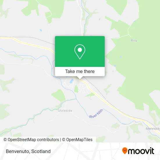 Benvenuto map