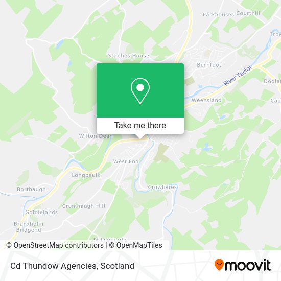 Cd Thundow Agencies map